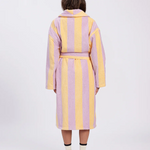 HOMMEY - ROBE | TERRY [SIZE:L/XL CLR:SUNDAE STRIPES]
