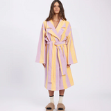 HOMMEY - ROBE | TERRY [SIZE:L/XL CLR:SUNDAE STRIPES]