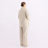 HOMEY - LONG SLEEVE SHIRT | MATCHA STRIPES | LARGE