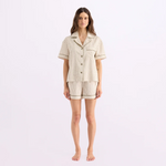 HOMEY - LONG SLEEVE SHIRT | MATCHA STRIPES | LARGE
