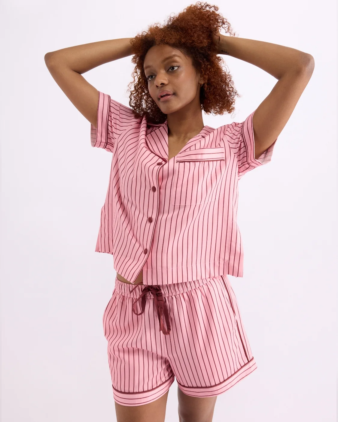 HOMMEY -  SLEEP SHORT | ROCKY ROAD STRIPES | EXTRA LARGE