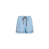 HOMMEY -  SLEEP SHORT | ICED CHOCOLATE STRIPES | LARGE