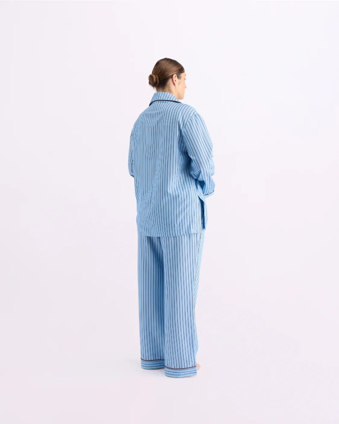 HOMMEY - SLEEP PANT | ICED CHOCOLATE STRIPES [SIZE:M]