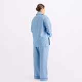 HOMMEY - SLEEP PANT | ICED CHOCOLATE STRIPES [SIZE:M]