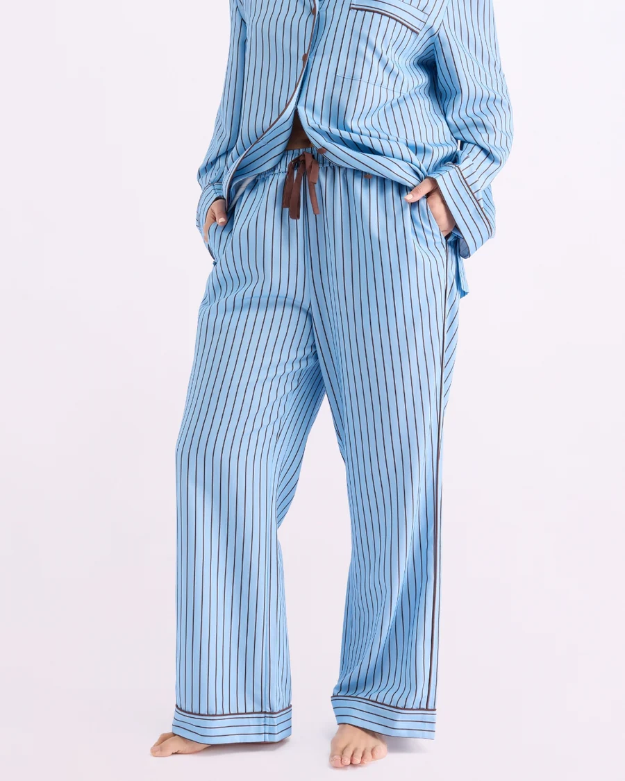 HOMMEY - SLEEP PANT | ICED CHOCOLATE STRIPES [SIZE:XL]