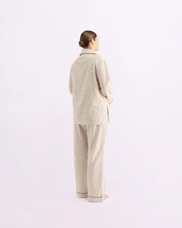 HOMEY - SLEEP PANT | MATCHA STRIPES | SMALL