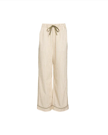 HOMEY - SLEEP PANT | MATCHA STRIPES | SMALL