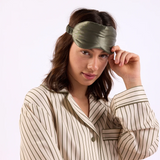 HOMMEY -  SILK EYEMASK [CLR:SAGE]