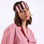 HOMMEY - SILK EYEMASK | ROCKY ROAD STRIPES