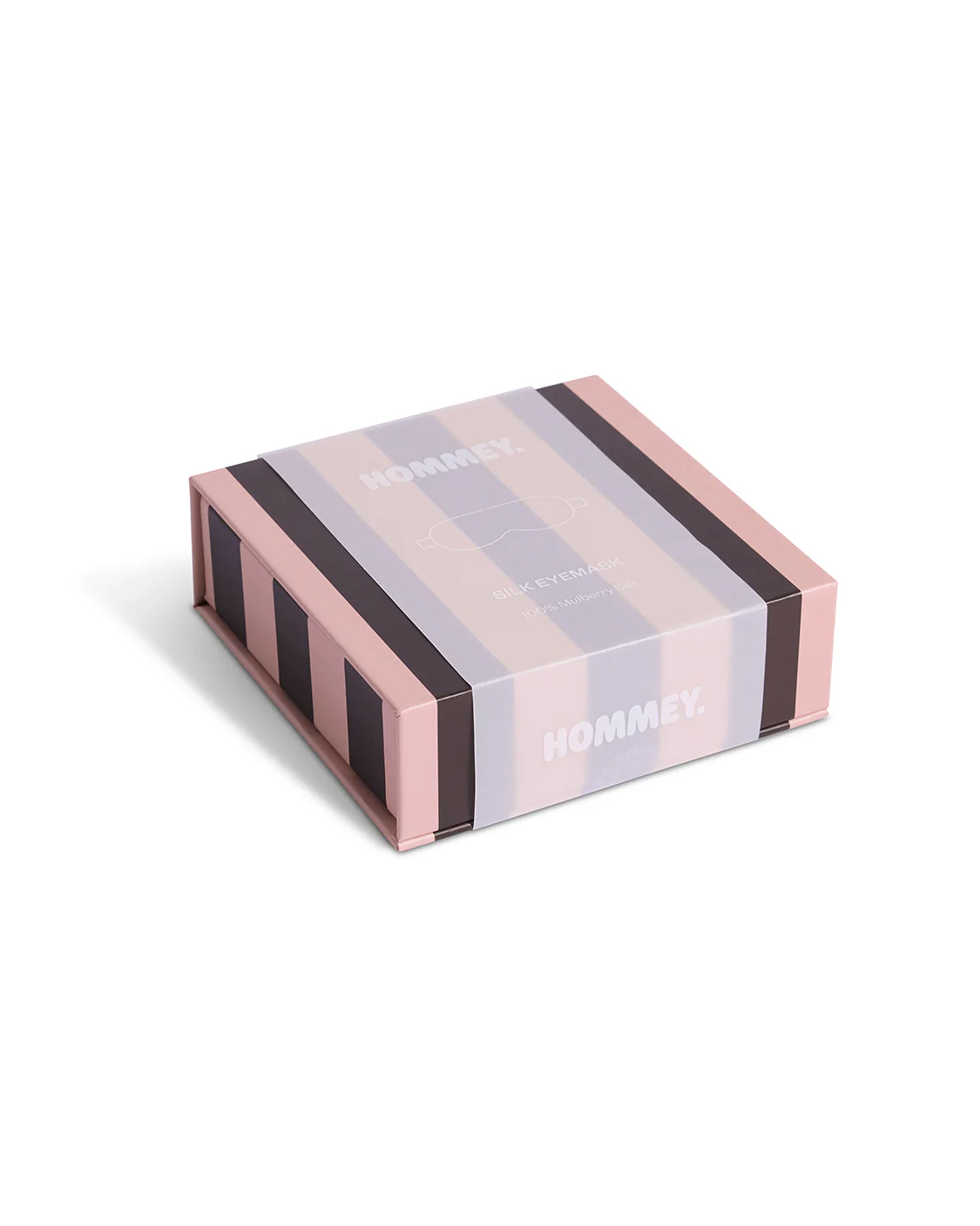 HOMMEY - SILK EYEMASK | ROCKY ROAD STRIPES
