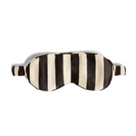 HOMMEY -  SILK EYEMASK [CLR:VANILLA BEAN STRIPES]