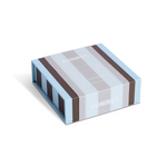 HOMMEY -  SILK EYEMASK | ICED CHOCOLATE STRIPES