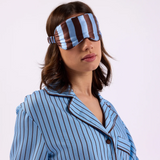 HOMMEY -  SILK EYEMASK | ICED CHOCOLATE STRIPES