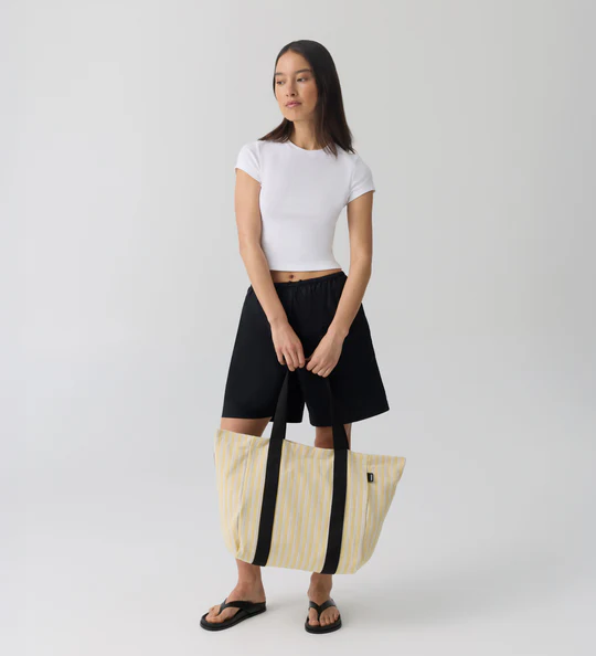 HOMMEY - BEACH BAG [CLR:LEMON]