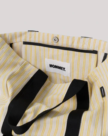 HOMMEY - BEACH BAG [CLR:LEMON]