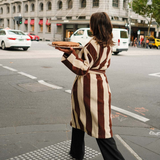 HOMMEY - ROBE | TERRY [SIZE:L/XL CLR:TIRAMISU]