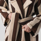 HOMMEY - ROBE | TERRY [SIZE:L/XL CLR:TIRAMISU]