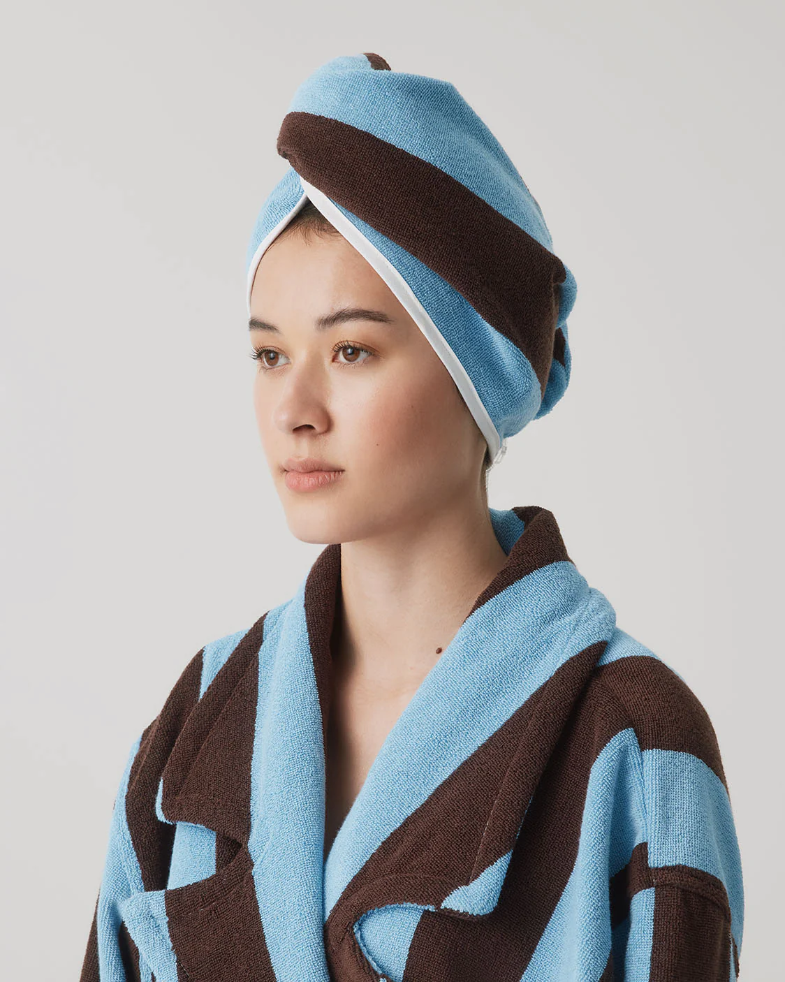 HOMMEY - HAIR WRAP [CLR:ICED CHOCOLATE]