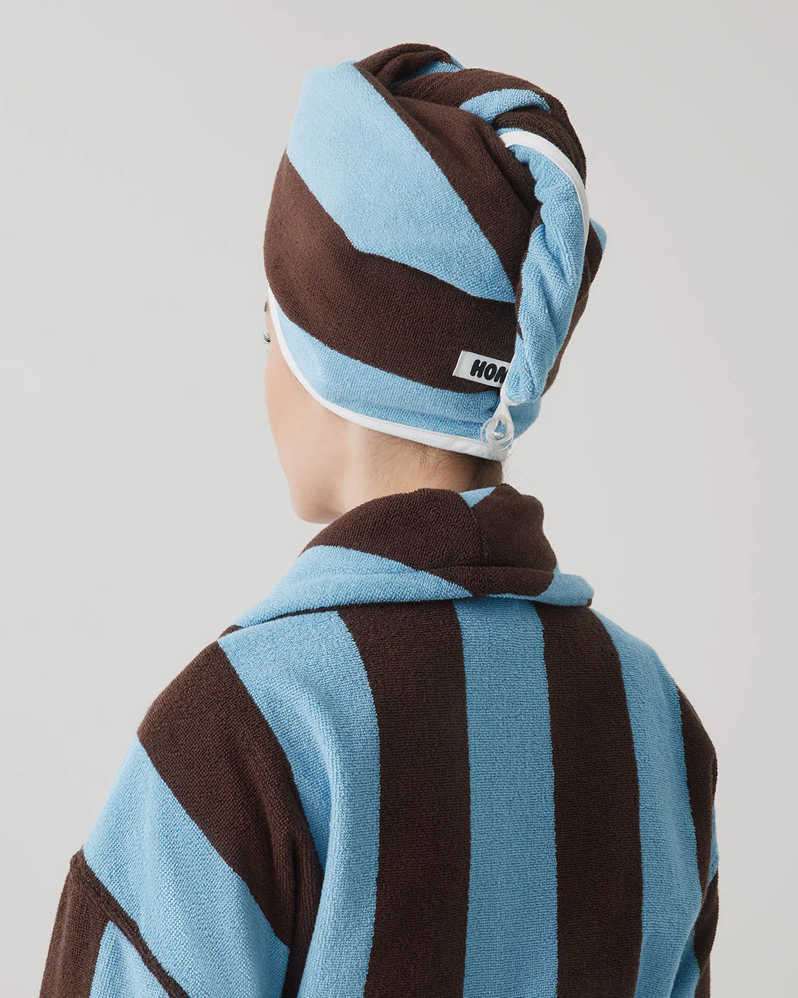 HOMMEY - HAIR WRAP [CLR:ICED CHOCOLATE]