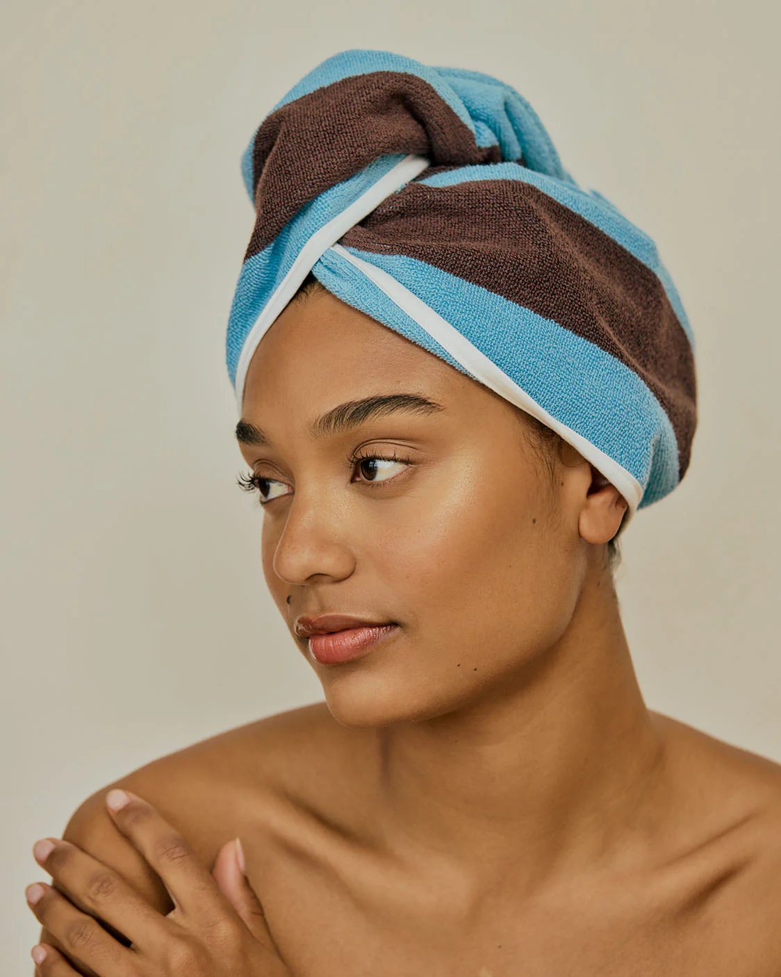 HOMMEY - HAIR WRAP [CLR:ICED CHOCOLATE]