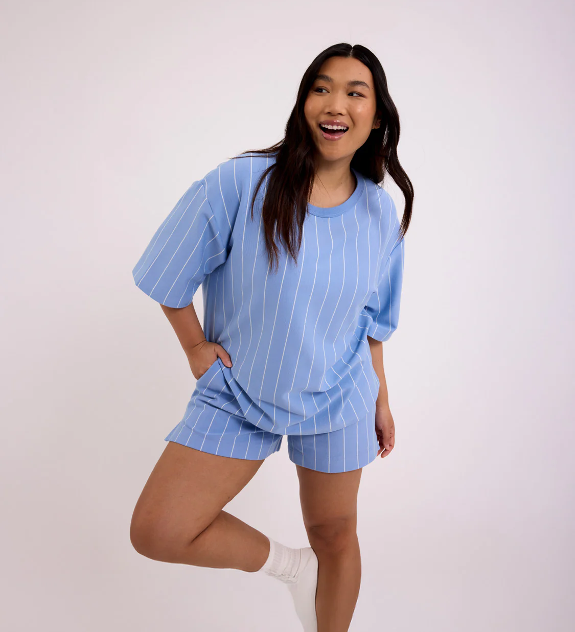 HOMMEY - SLEEP T-SHIRT | CAPRI [SIZE:S]