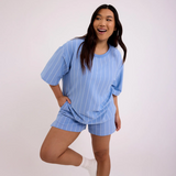 HOMMEY - SLEEP T-SHIRT | CAPRI [SIZE:XL]