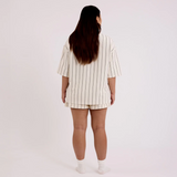 HOMMEY - SLEEP T-SHIRT | SNOW | MEDIUM