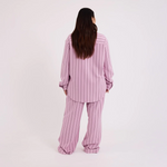 HOMMEY - LONG SLEEVE SLEEP SHIRT | ASTER | SMALL
