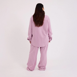 HOMMEY - LONG SLEEVE SLEEP SHIRT | ASTER | SMALL