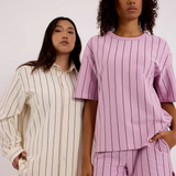HOMMEY - LONG SLEEVE SLEEP SHIRT | SNOW | LARGE