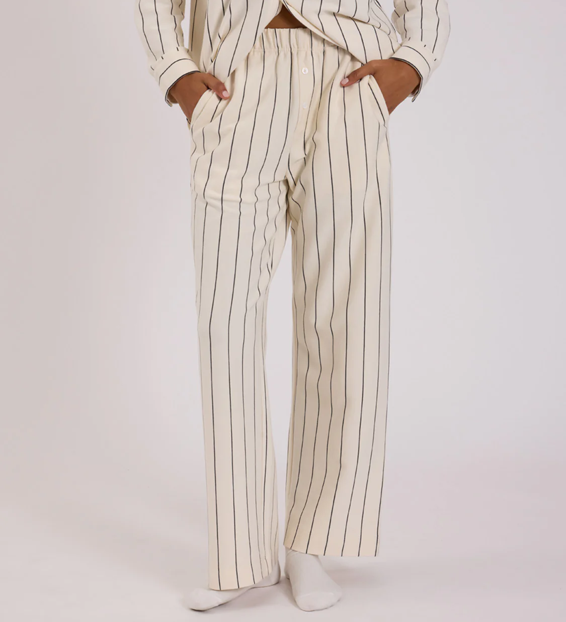 HOMMEY - SLEEP PANT | SNOW | LARGE