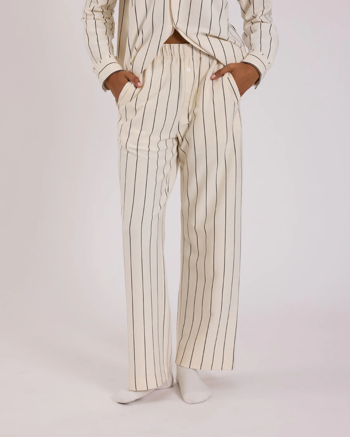 HOMMEY - SLEEP PANT | SNOW | LARGE
