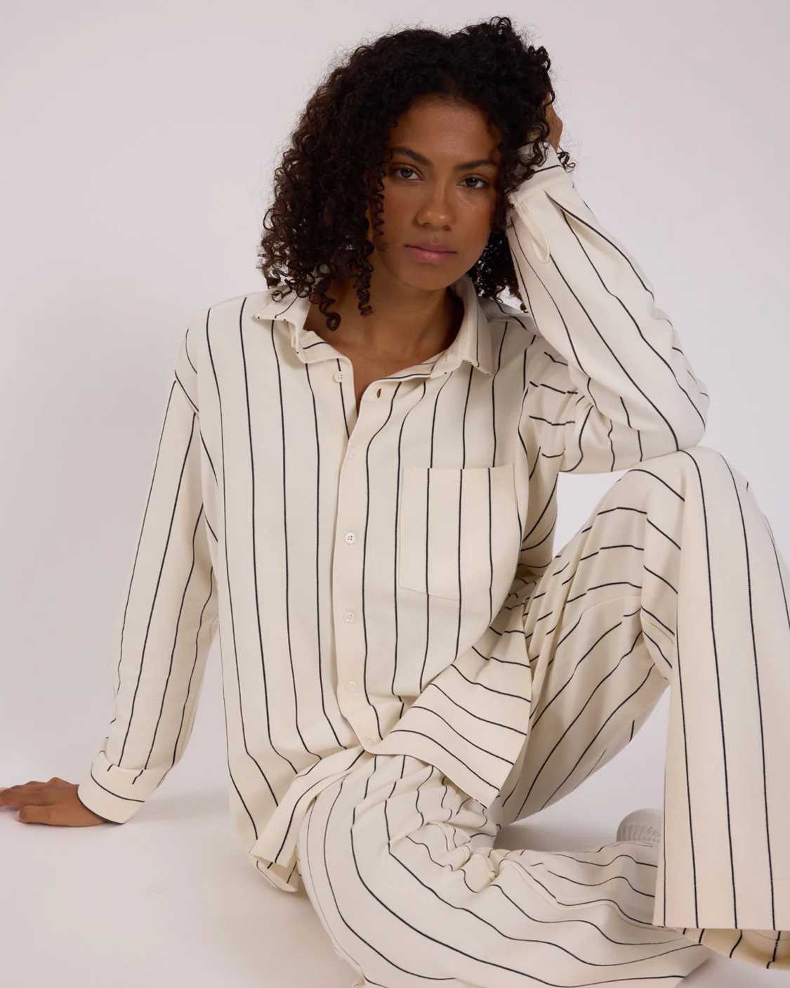 HOMMEY - SLEEP PANT | SNOW | LARGE