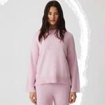 HOMMEY - COTTON CASHMERE SWEATER | ROSE | MEDIUM