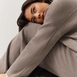 HOMMEY - COTTON CASHMERE SWEATER | MUSHROOM | EXTRA SMALL