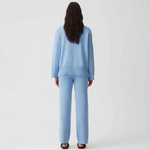 HOMMEY - COTTON CASHMERE SWEATER | FROST | EXTRA SMALL