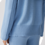 HOMMEY - COTTON CASHMERE SWEATER | FROST | EXTRA LARGE