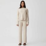 HOMMEY - COTTON CASHMERE PANT | CLOUD | EXTRA SMALL