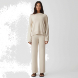 HOMMEY - COTTON CASHMERE PANT | CLOUD | EXTRA LARGE