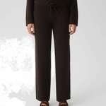HOMMEY - COTTON CASHMERE PANT | CHESTNUT | EXTRA SMALL