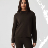 HOMMEY - COTTON CASHMERE PANT | CHESTNUT | EXTRA SMALL