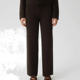 HOMMEY - COTTON CASHMERE PANT | CHESTNUT | EXTRA SMALL