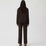 HOMMEY - COTTON CASHMERE PANT | CHESTNUT | EXTRA SMALL