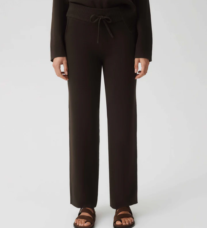 HOMMEY - COTTON CASHMERE PANT | CHESTNUT | SMALL