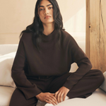 HOMMEY - COTTON CASHMERE PANT | CHESTNUT | SMALL