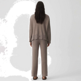 HOMMEY - COTTON CASHMERE PANT | MUSHROOM | EXTRA SMALL