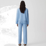HOMMEY - COTTON CASHMERE PANT | FROST | EXTRA SMALL