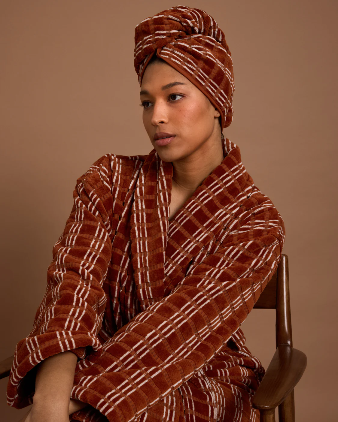HOMMEY - HAIR WRAP [CLR:TERRACOTTA]