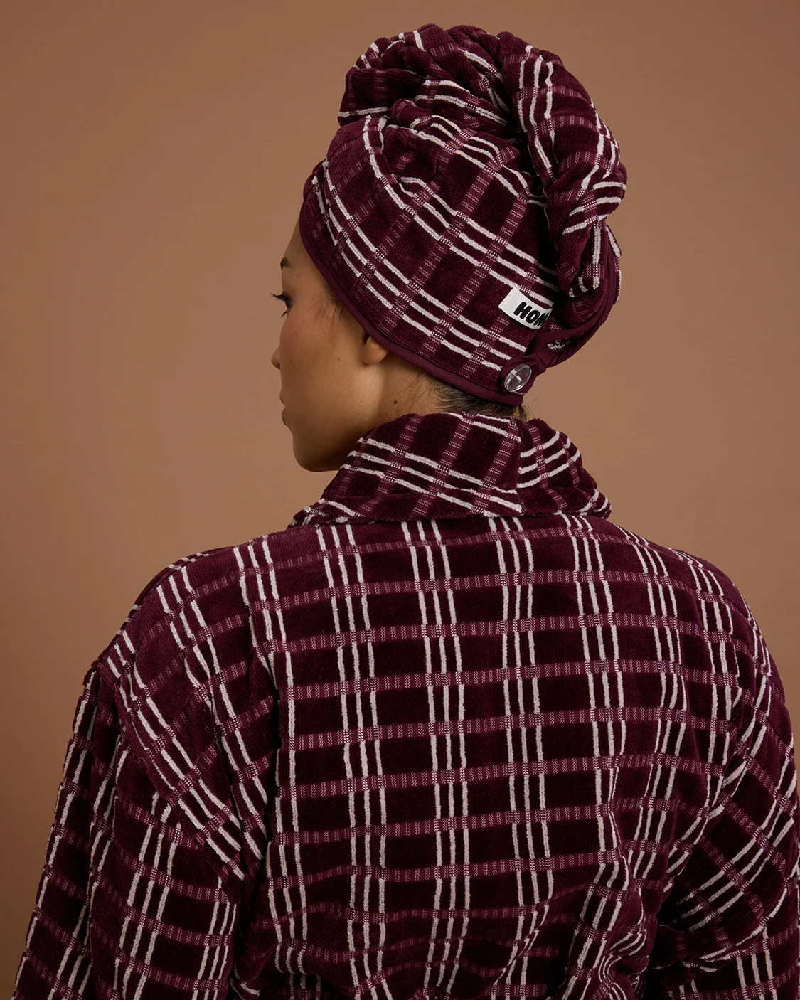 HOMMEY - HAIR WRAP | BLACKBERRY
