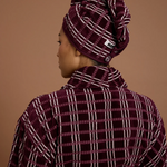 HOMMEY - HAIR WRAP | BLACKBERRY